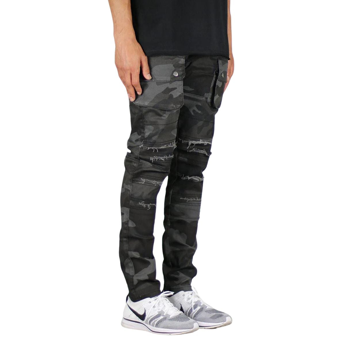 Hyper Denim Cargo Pant