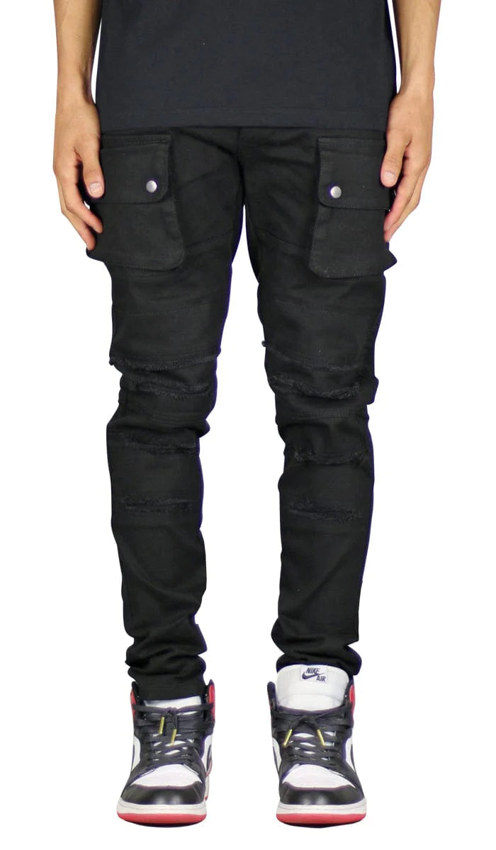 Hyper Denim Cargo Pant