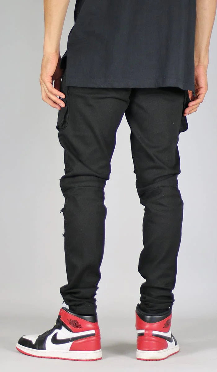 Hyper Denim Cargo Pant