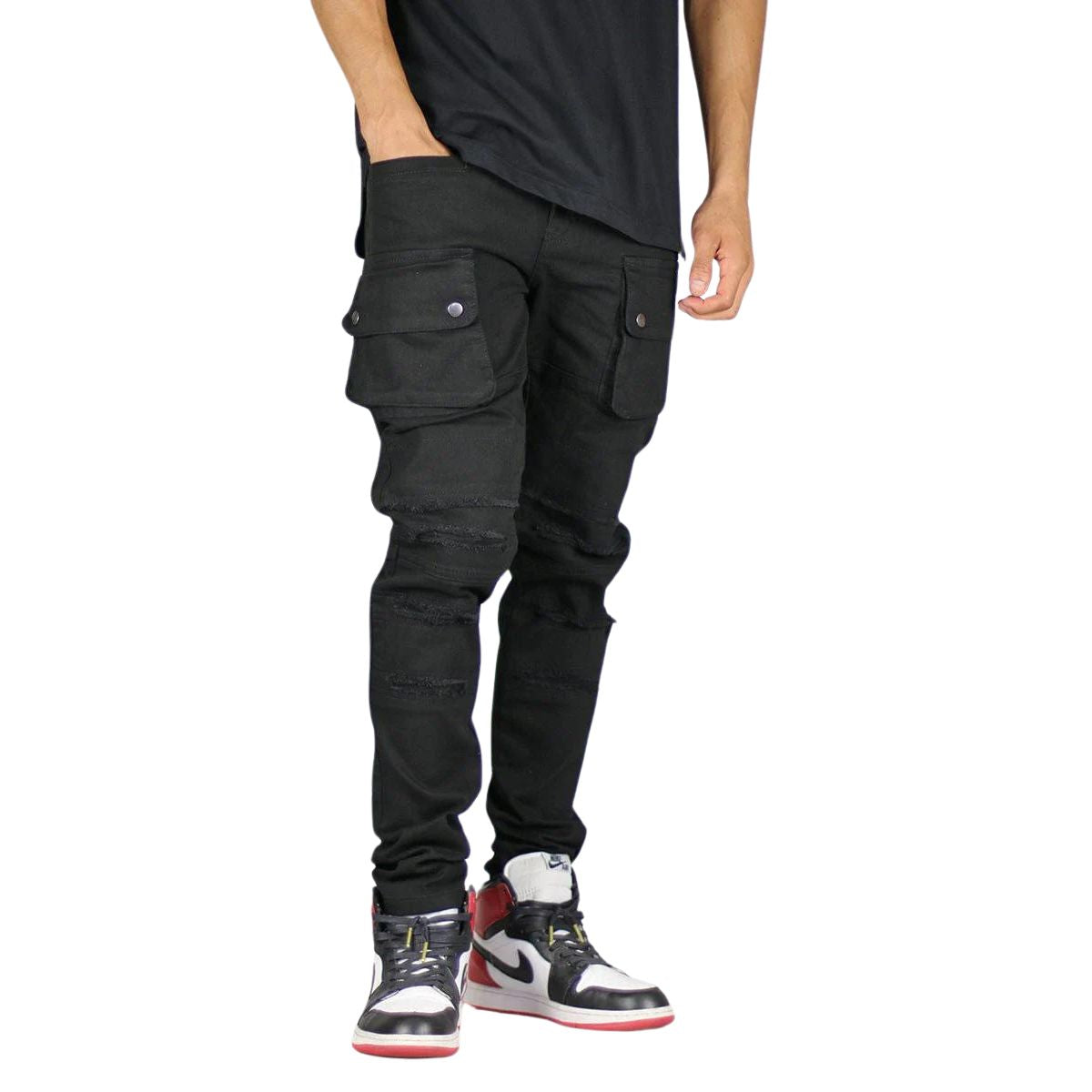 Hyper Denim Cargo Pant