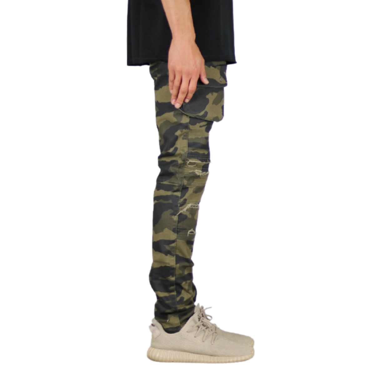 Hyper Denim Cargo Pant