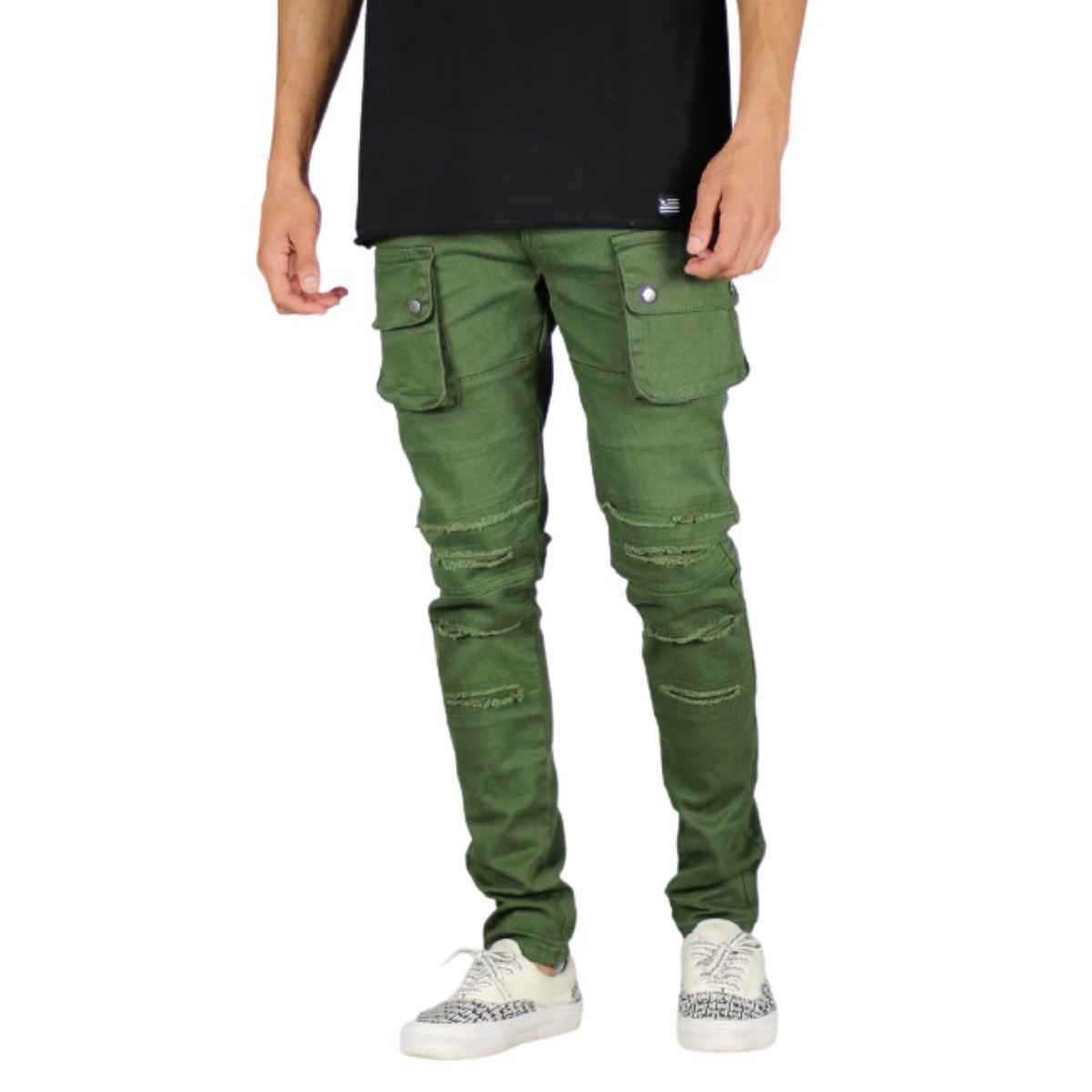 Hyper Denim Cargo Pant