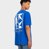 Off White Half Arrow s/s Over T-shirt Blue White