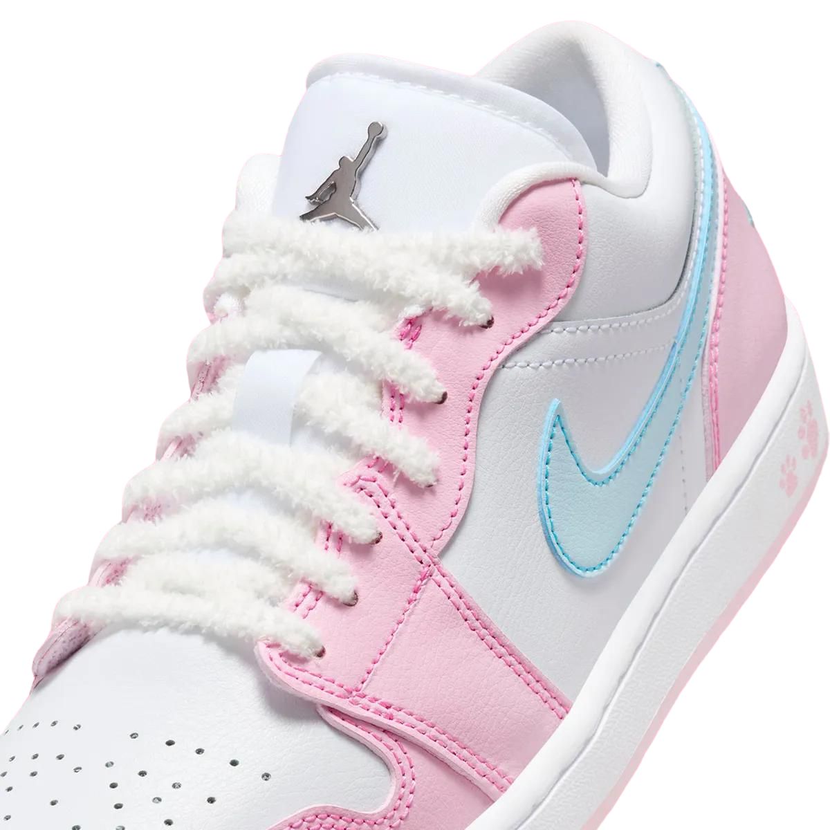 Air Jordan 1 Low SE Paw Print Pink Foam