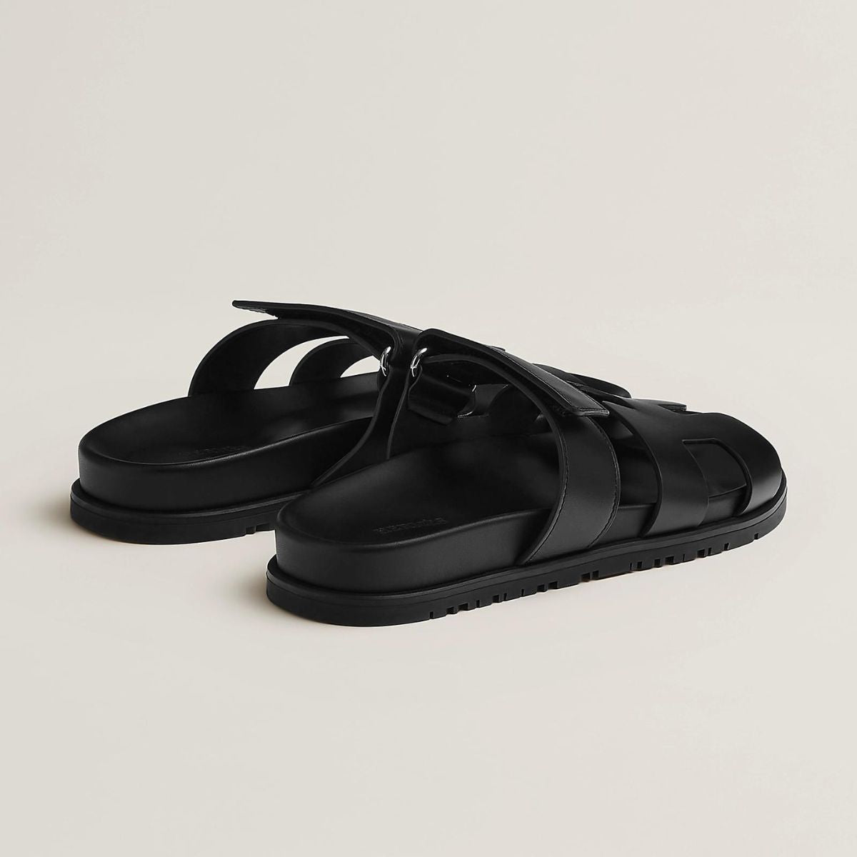 Hermes Chypre Sandal Black