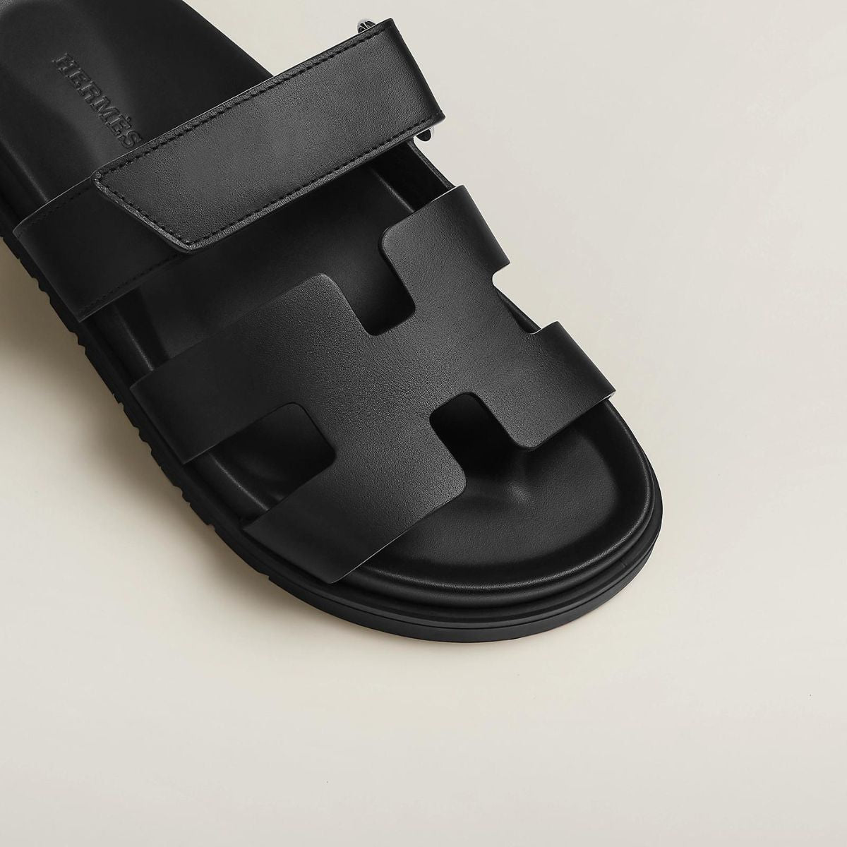 Hermes Chypre Sandal Black