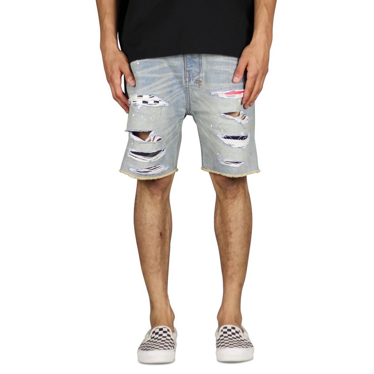 Hyper Denim Patch Denim Short