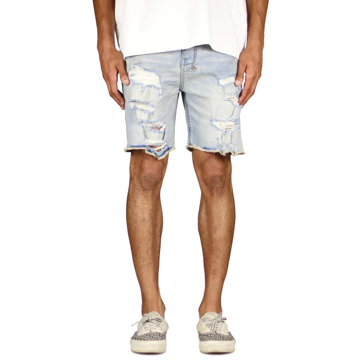 Hyper Denim Tattered Jean Short