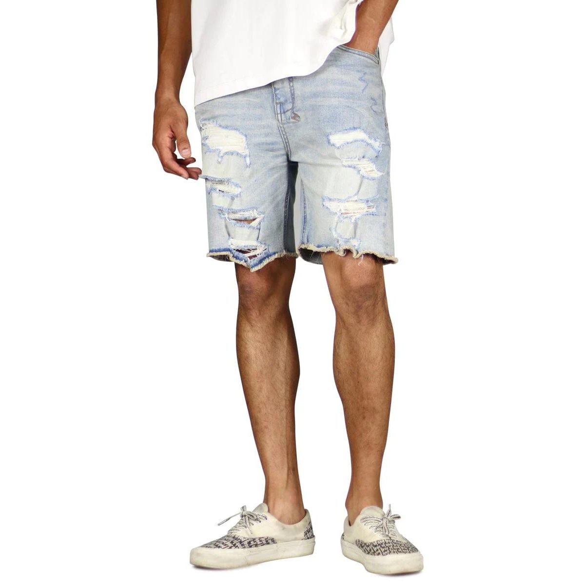 Hyper Denim Tattered Jean Short