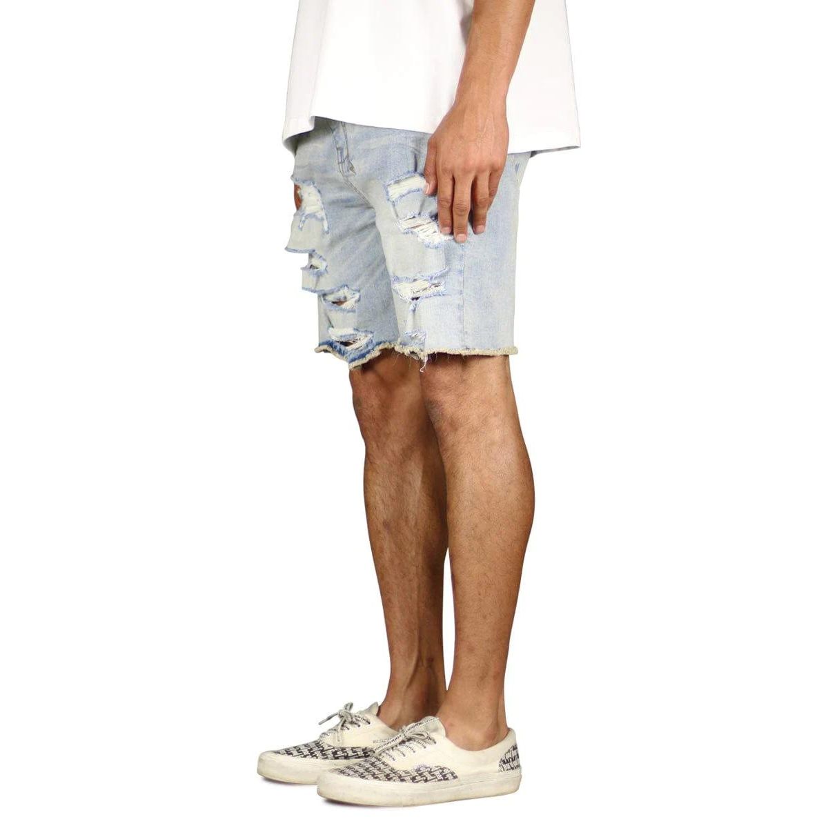 Hyper Denim Tattered Jean Short