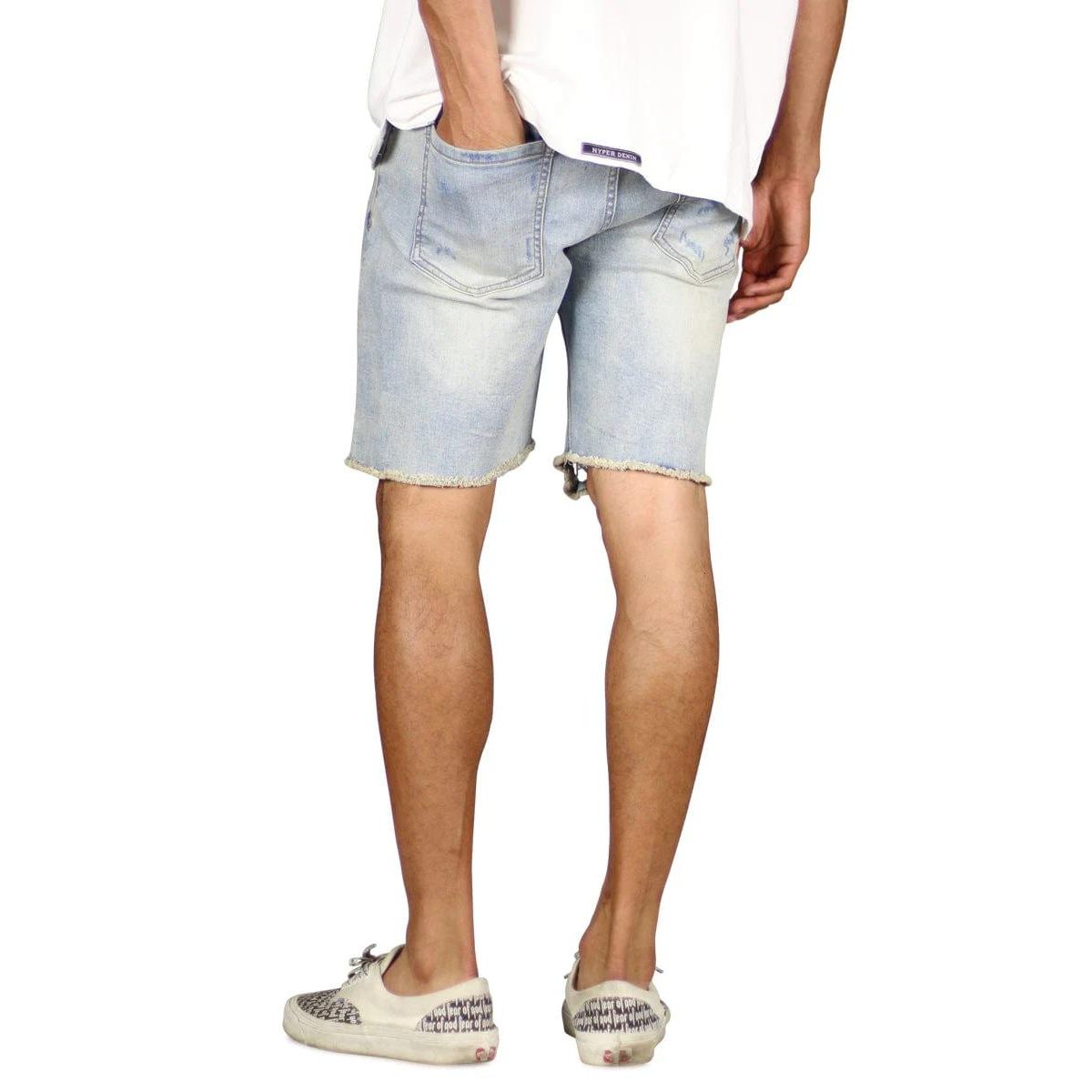 Hyper Denim Tattered Jean Short