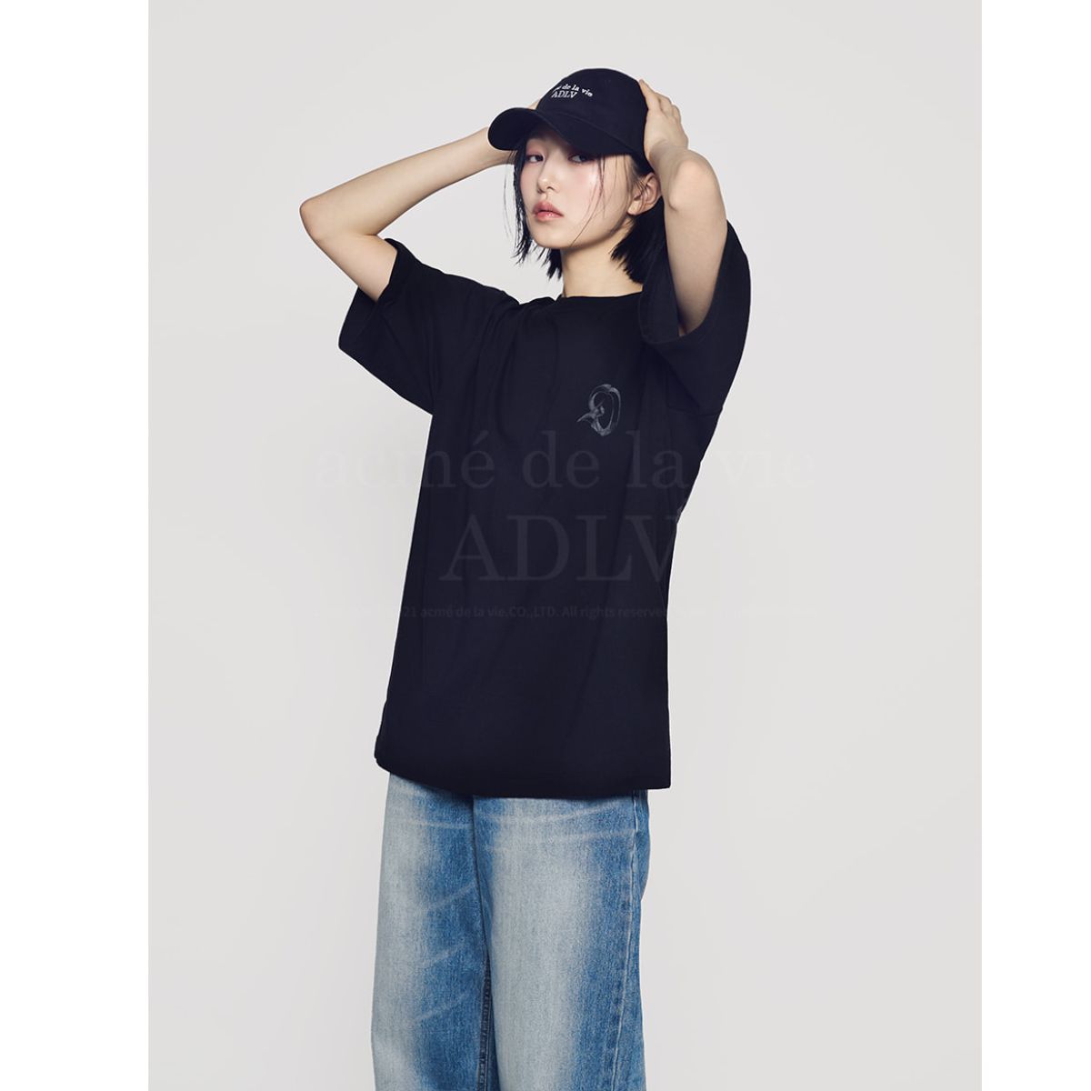 Acme De La Vie ADLV Half Tone Symbol Printing T-shirt