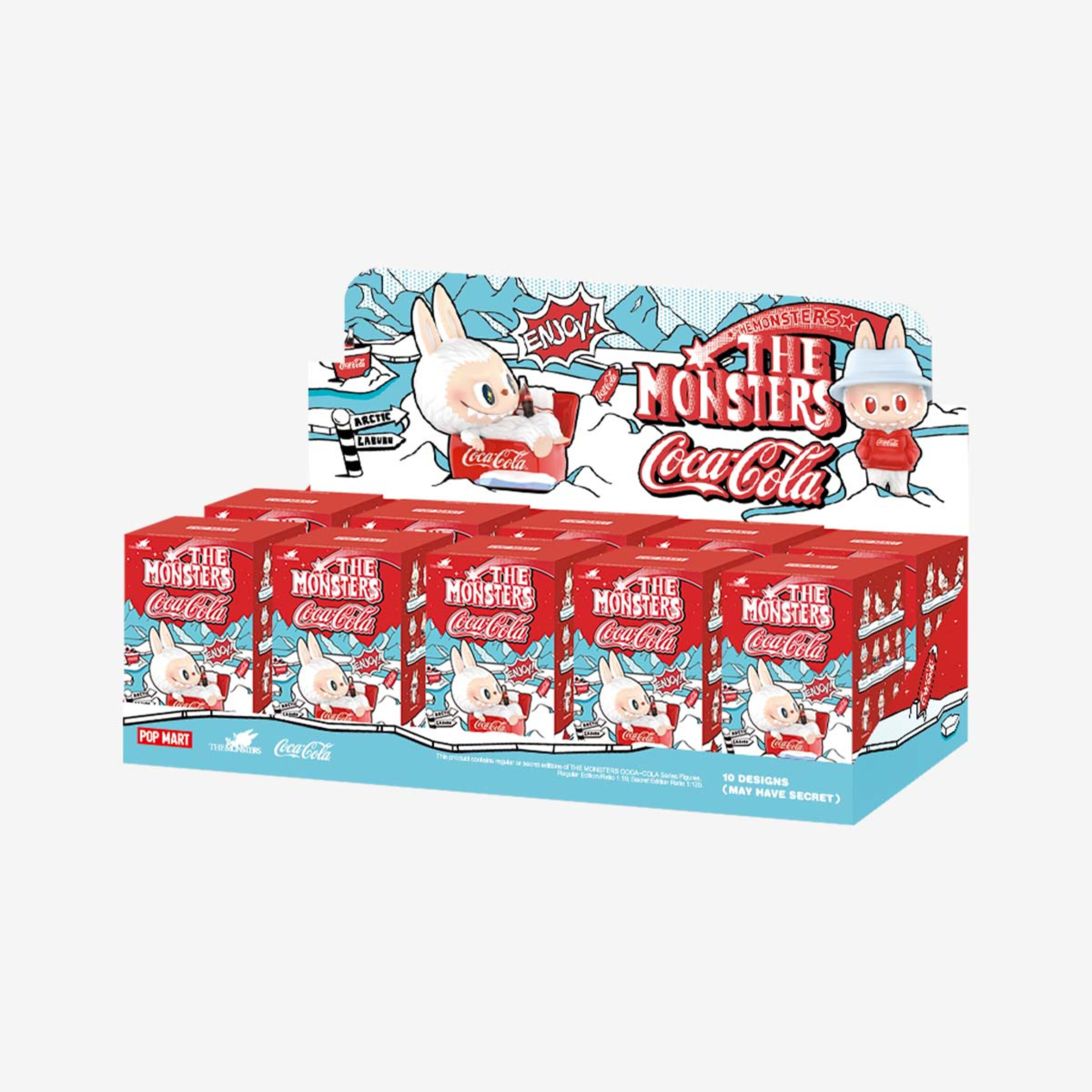 Pop Mart x How2work The Monsters Coca-Cola Series Figures