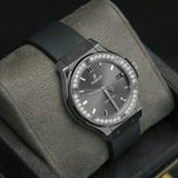 Hublot 38 Classic Fusion Racing Grey Titanium Diamond Bezel 565.NX.7071.RX.1204