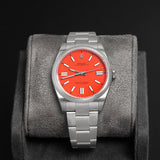 Oyster Perpetual 41 Red Dial 124300