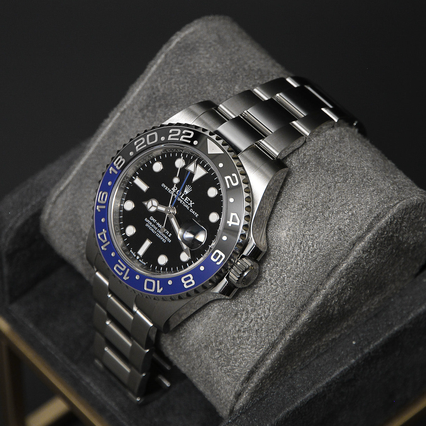 GMT Master II Batman 126710BLNR