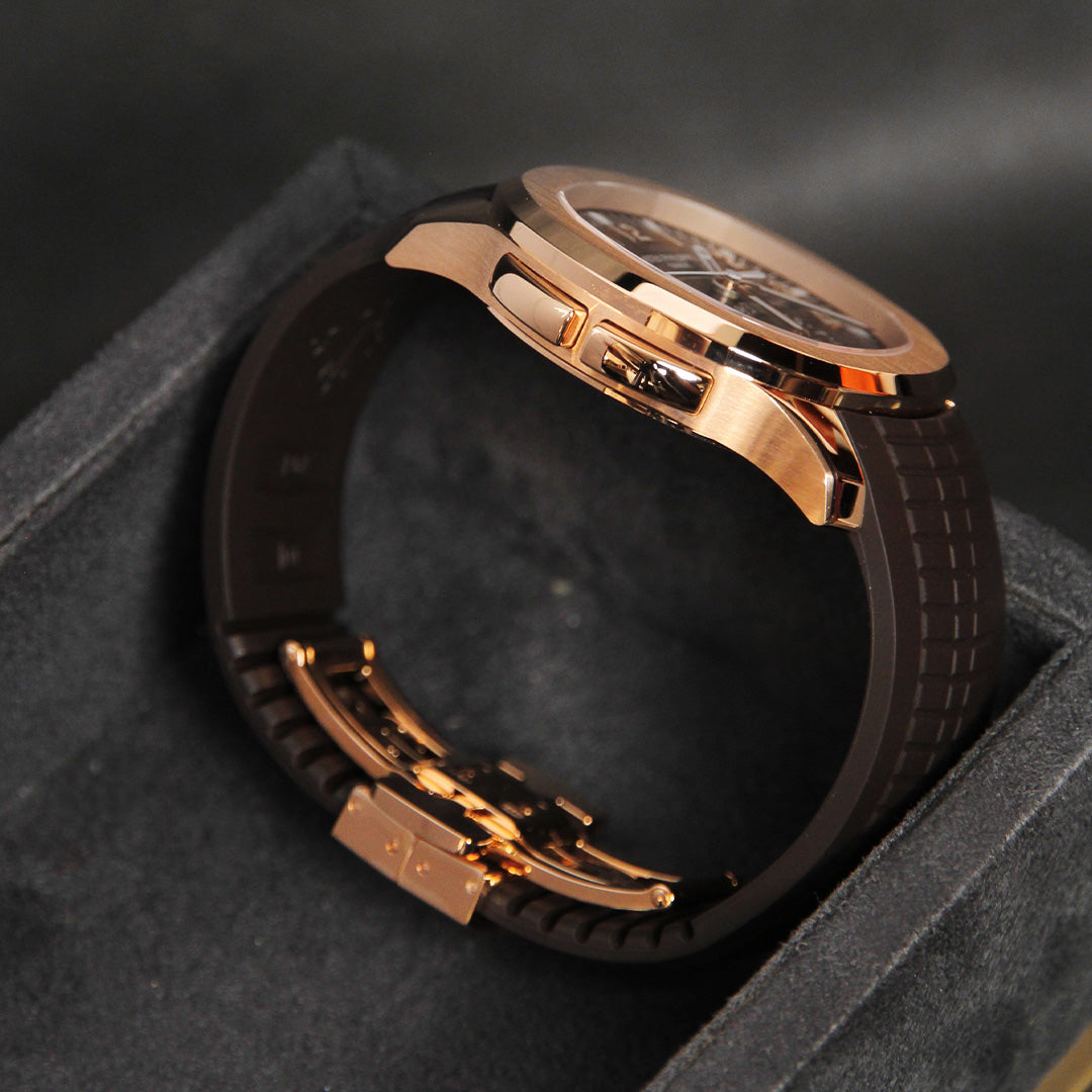 Patek Philippe Aquanaut  Brown Dial 5164R-001