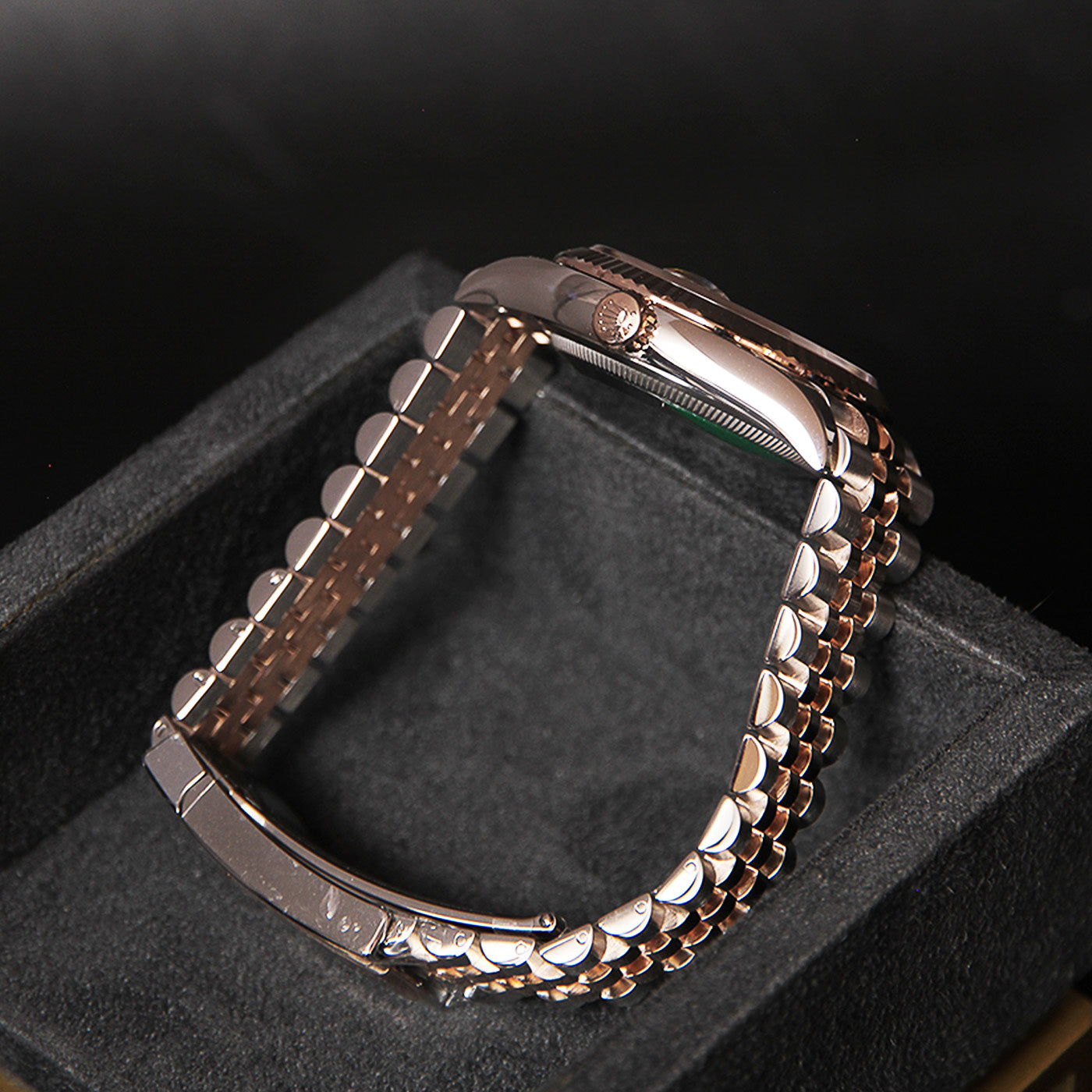 Date Just 36 Grey Dial Diamond VI IX  126231