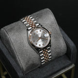 Date Just 31 Silver Dial Diamond 10 278271G