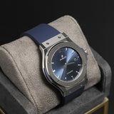 Hublot 42 Classic Fusion Titanium Blue 542.NX.7071.RX