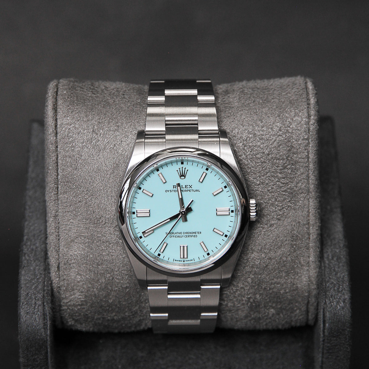 Oyster Perpetual 36 Tiffany Dial 126000