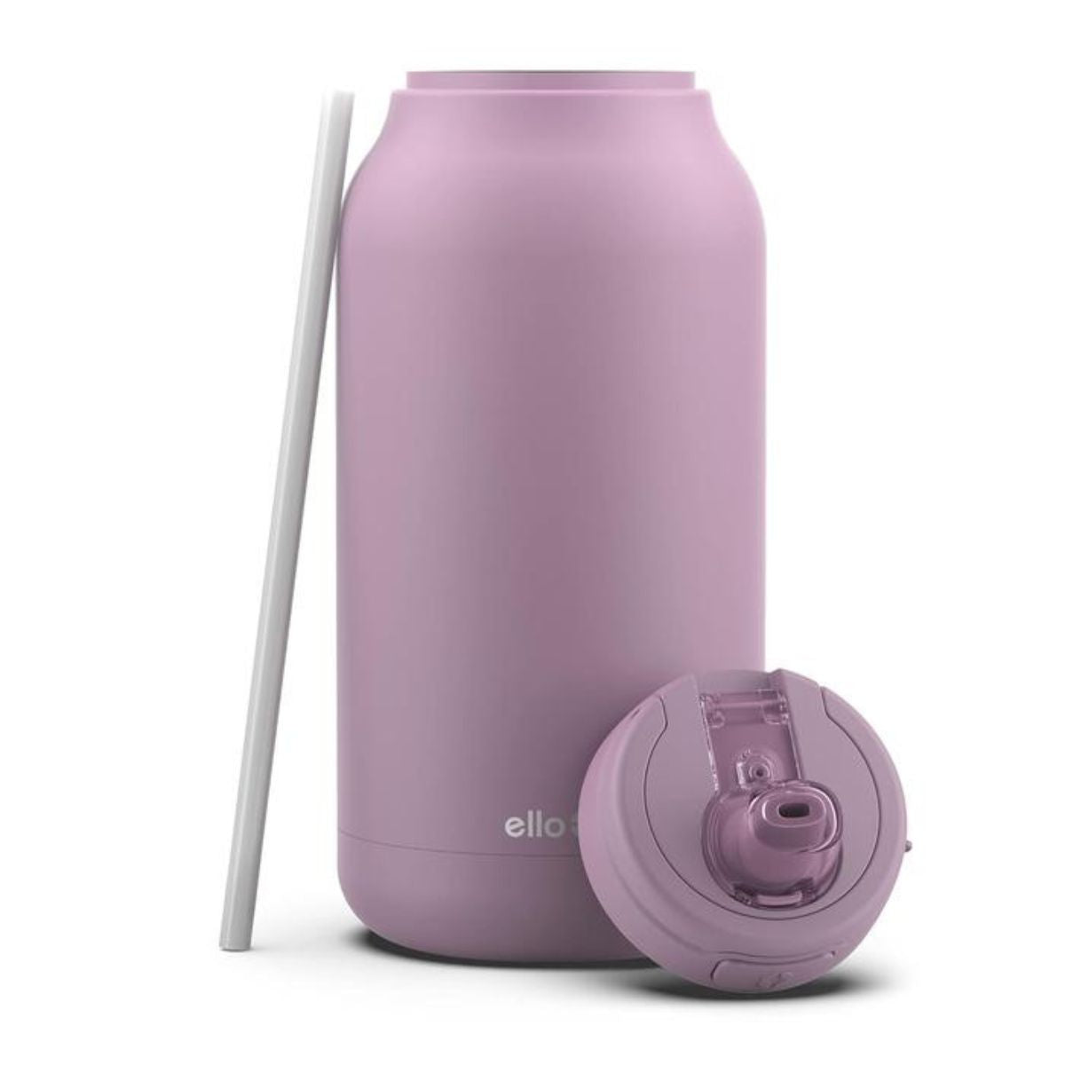 Ello Hydra Stainless Half Gallon Jug With Straw 64oz Mauve