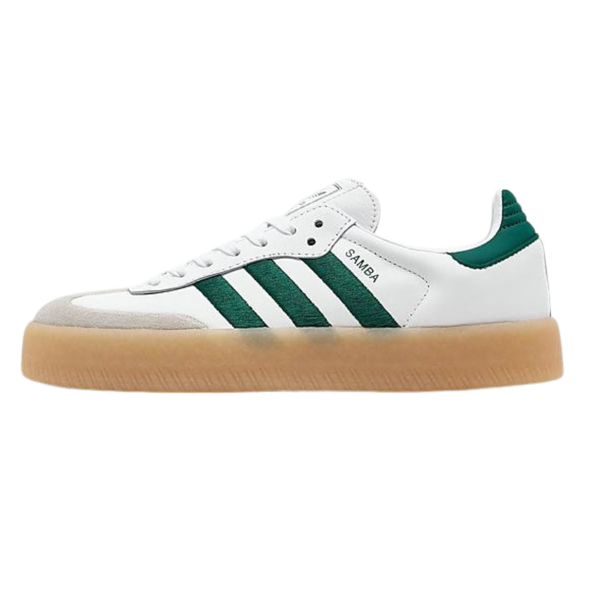 Adidas Sambae White Collegiate Green Gum (W)