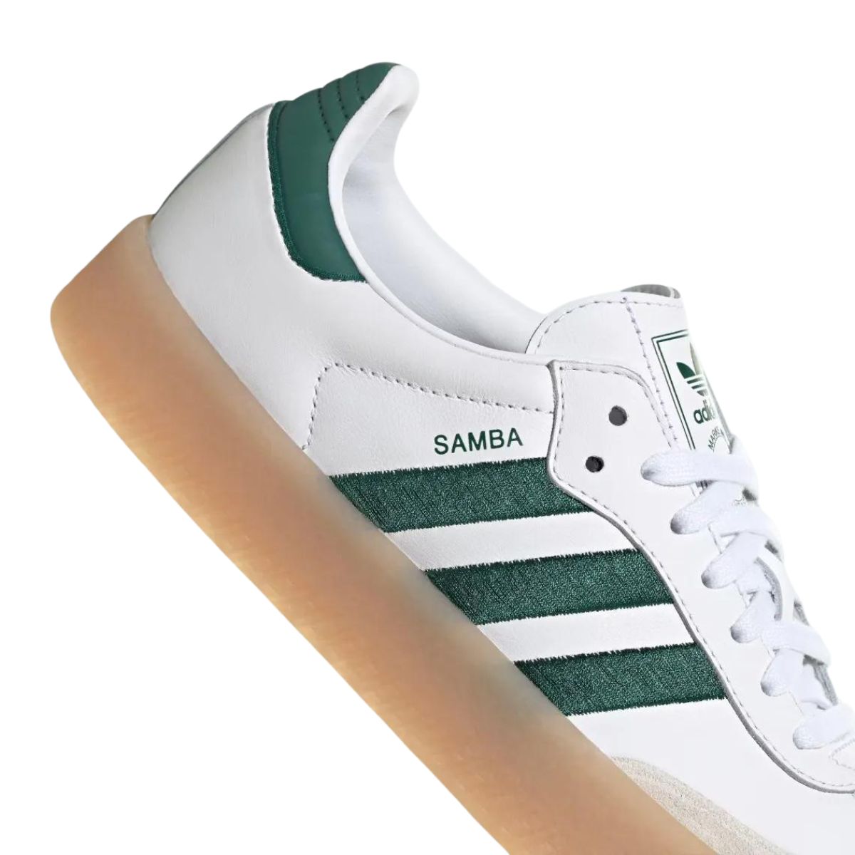 Adidas Sambae White Collegiate Green Gum (W)