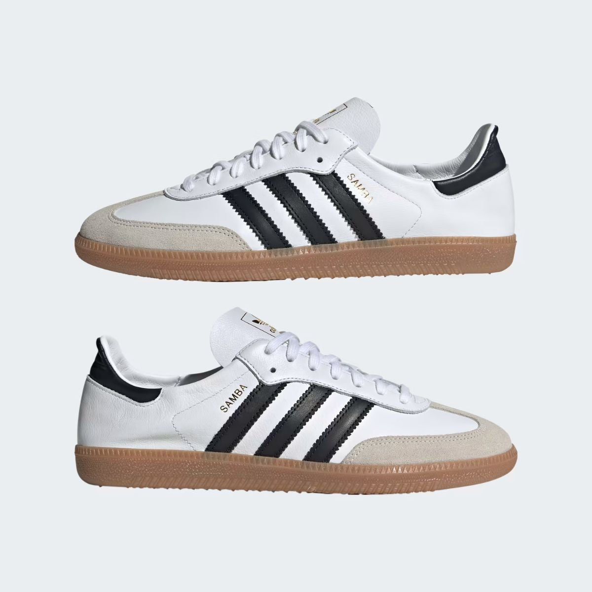 Adidas Samba Decon White Black Gum