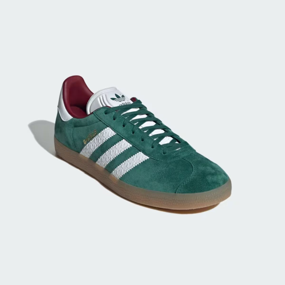 Adidas Gazelle Collegiate Green Burgundy