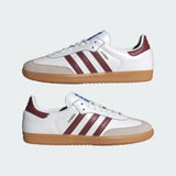 adidas Samba OG White Burgundy