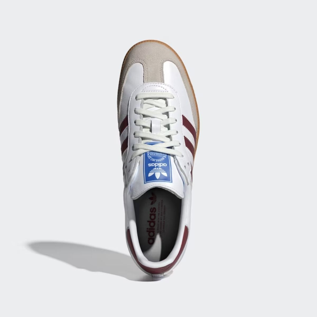 adidas Samba OG White Burgundy