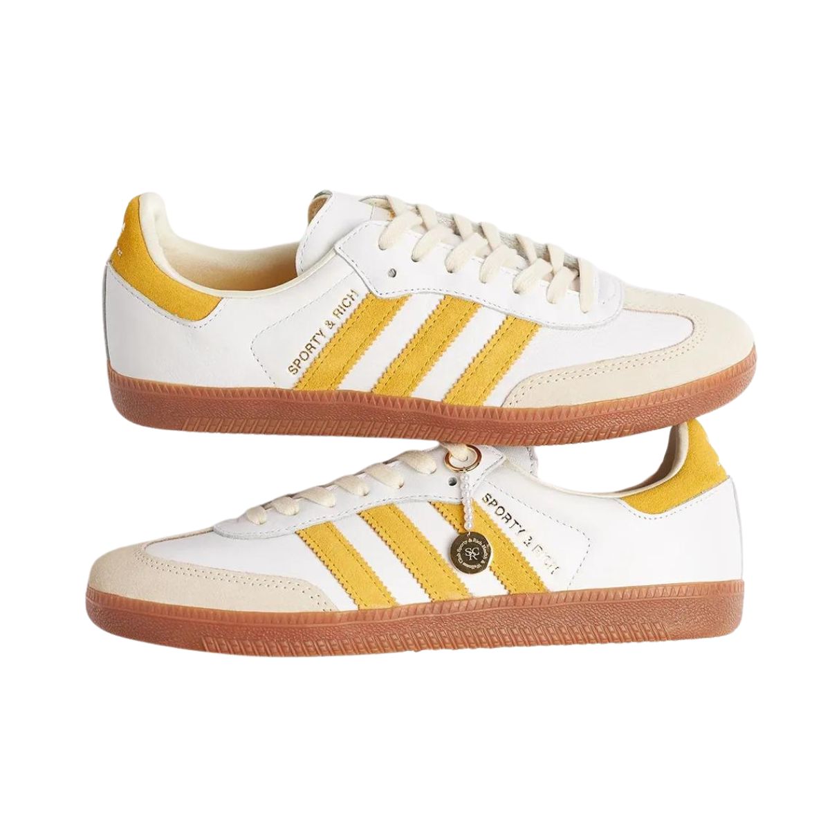 Adidas Samba Sporty & Rich White Bold Gold