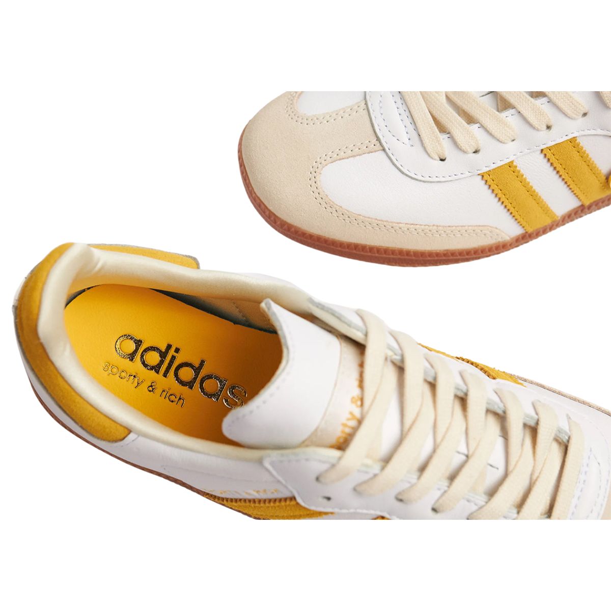 Adidas Samba Sporty & Rich White Bold Gold