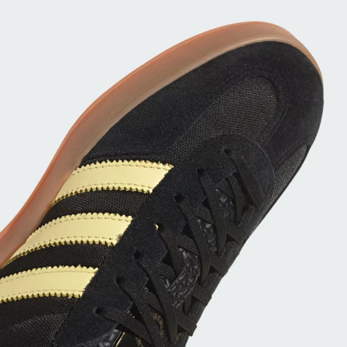 Adidas Gazelle Indoor Black Almost Yellow Gum