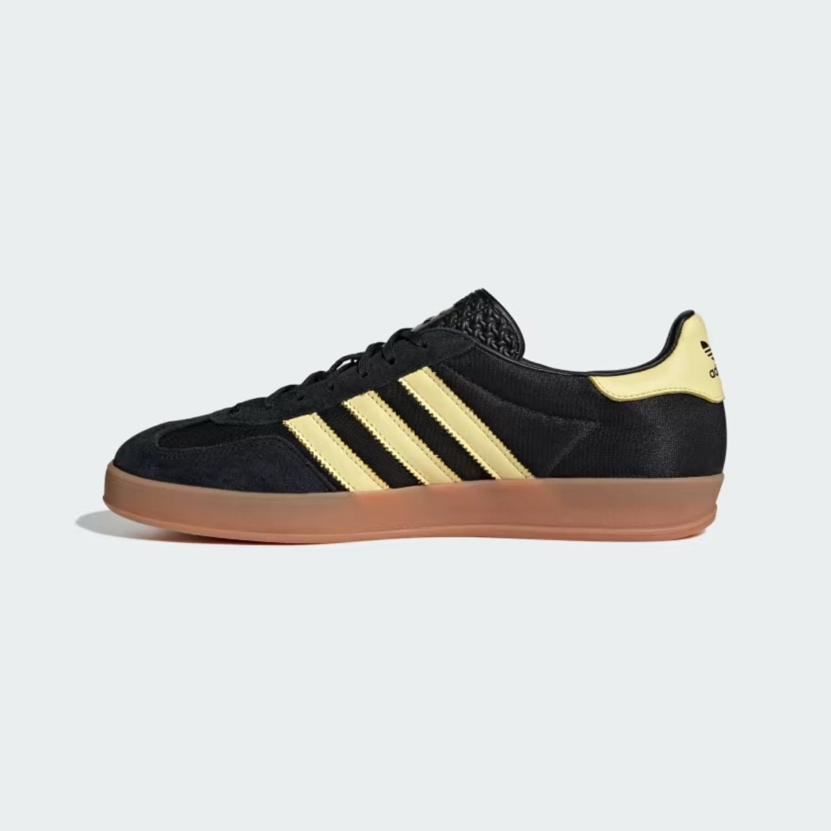 Adidas Gazelle Indoor Black Almost Yellow Gum