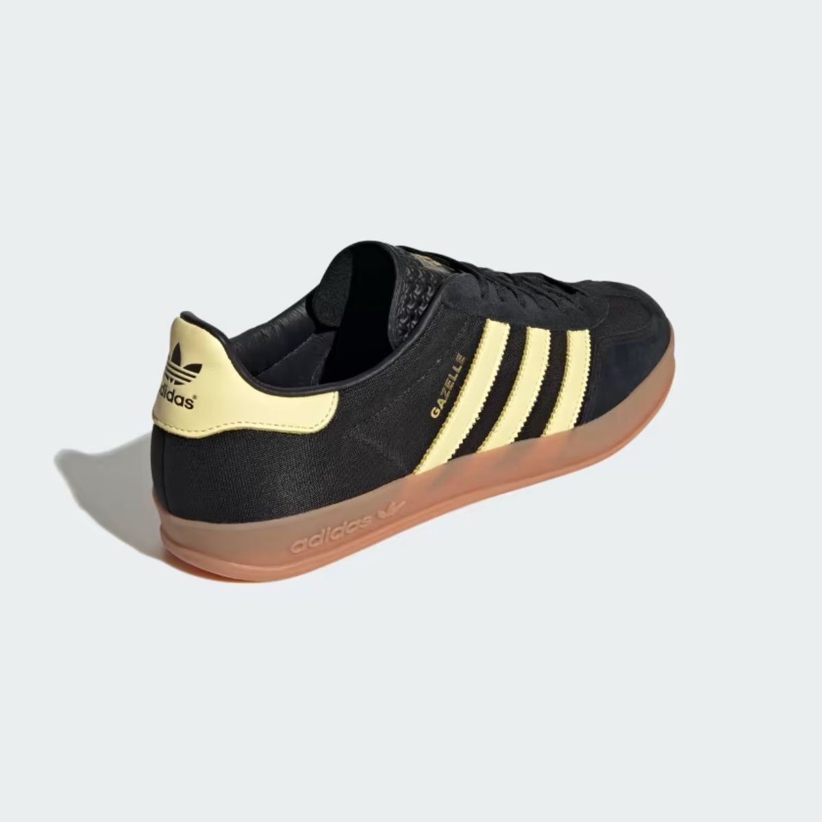 Adidas Gazelle Indoor Black Almost Yellow Gum