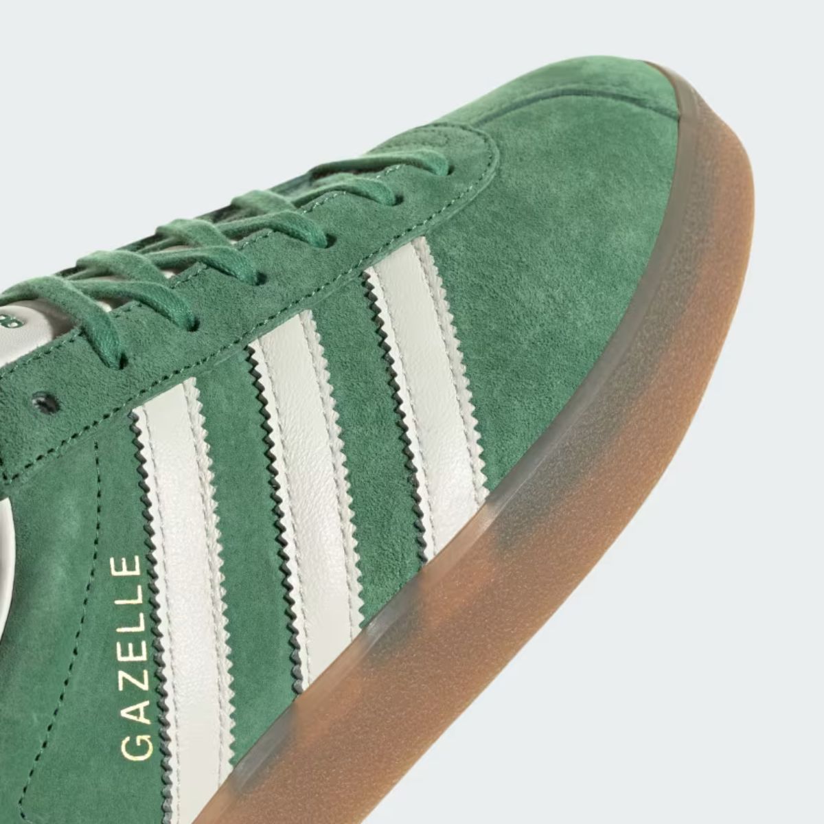 Adidas Gazelle Green Off white