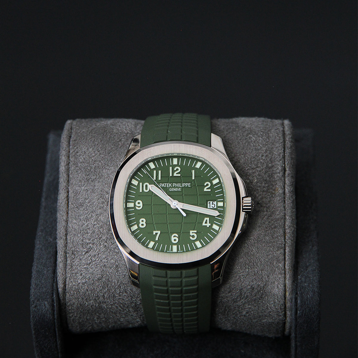 Aquanaut 42 WG Khaki Green Dial 5168G-010