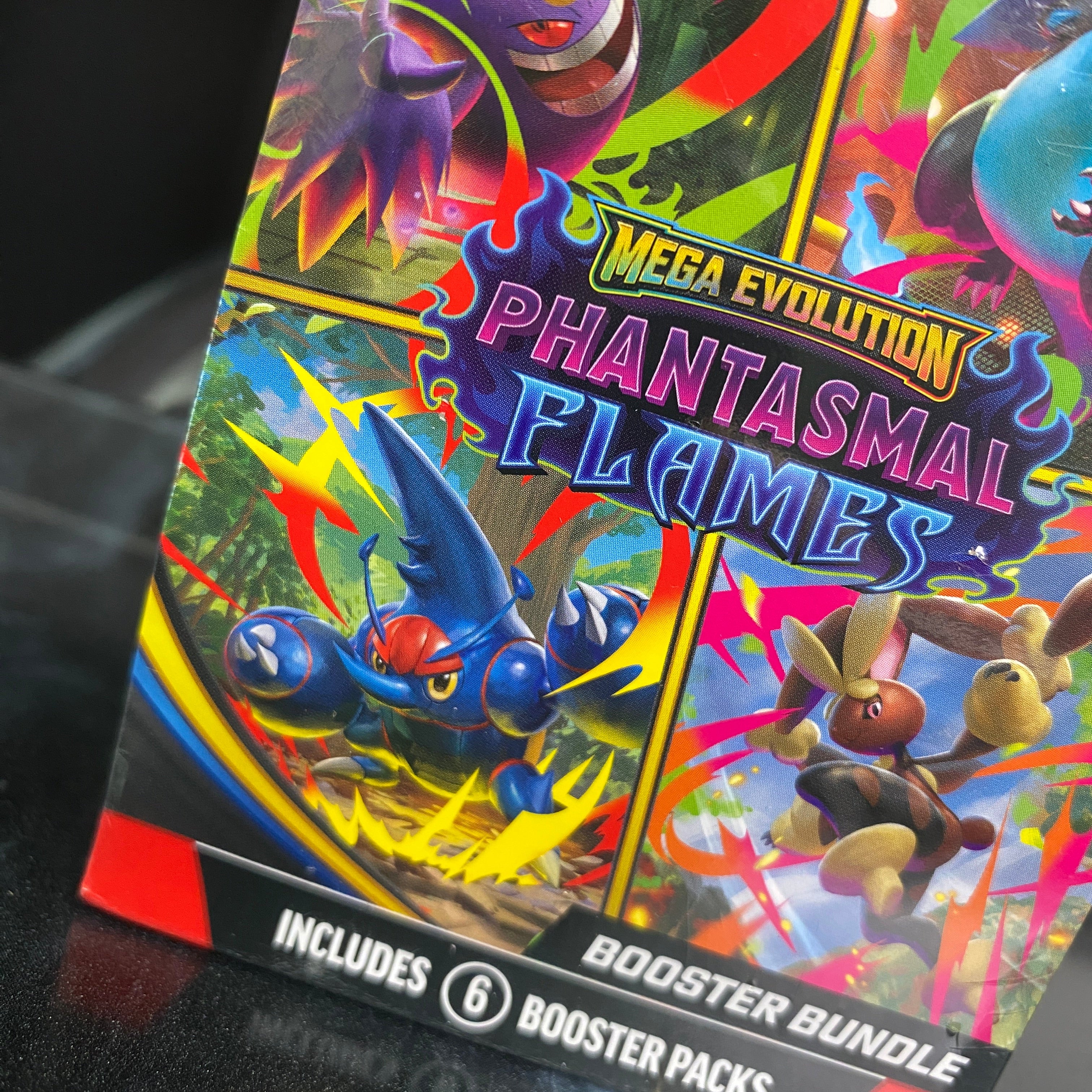 Pokemon TCG Mega Evolution Phantasmal Flame Booster Bundle & Display Box