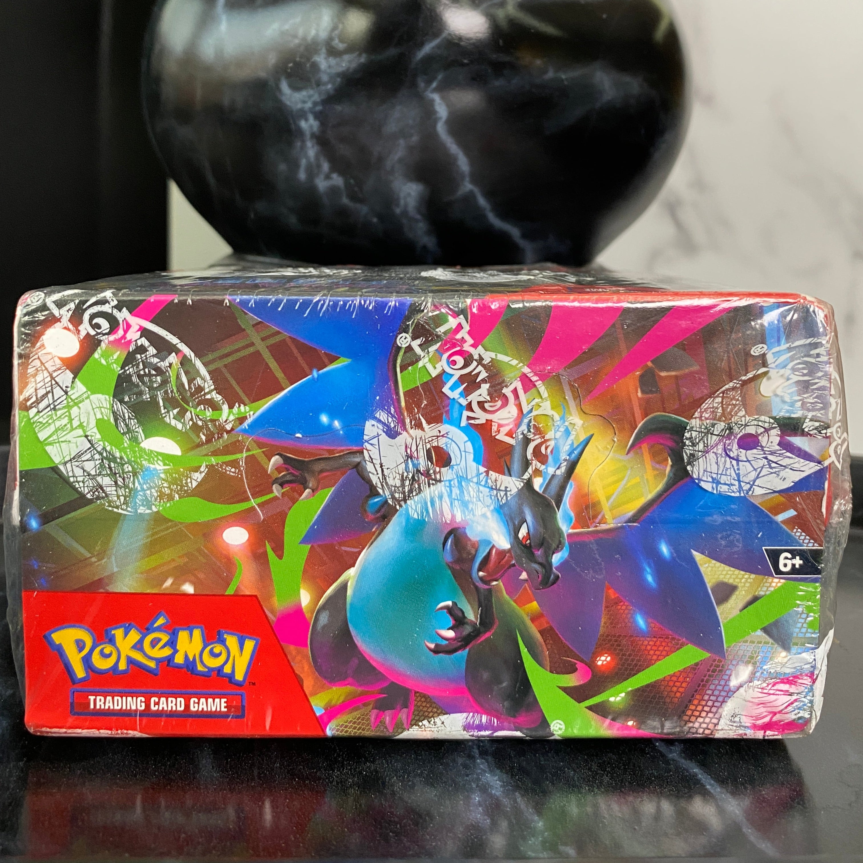 Pokemon TCG Mega Evolution Phantasmal Flame Booster Bundle & Display Box