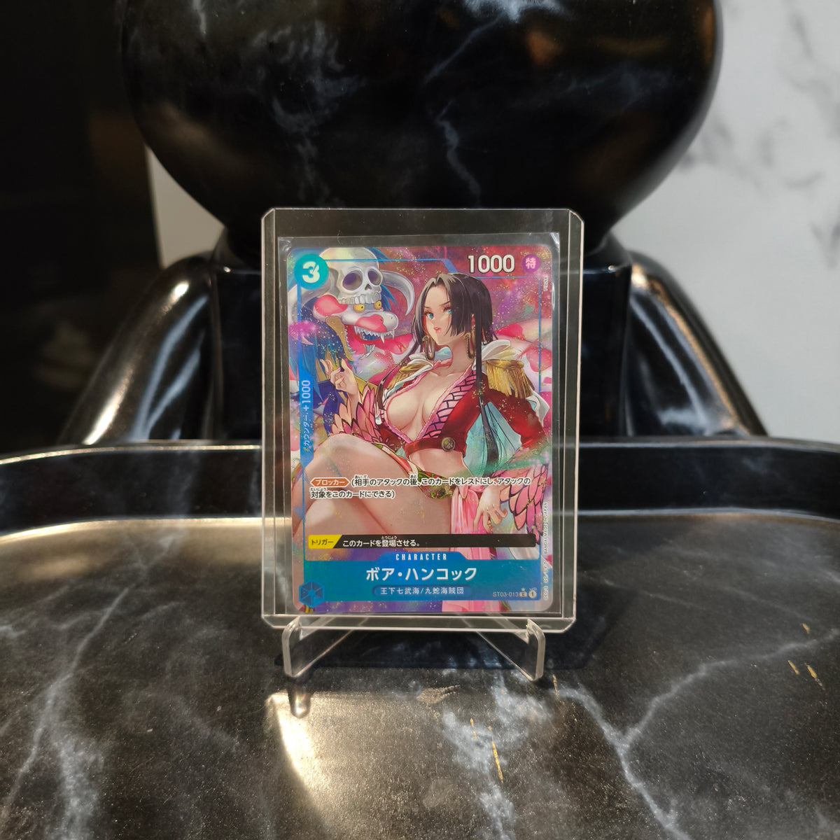 One Piece Card Boa Hancock C-P ST03-013 Premium Booster One Piece Card The Best
