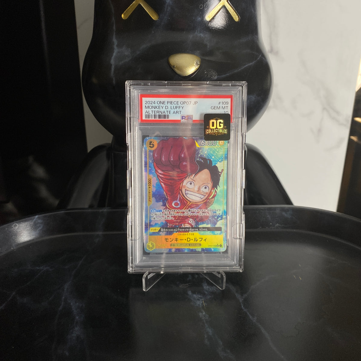 One Piece Card Monkey D Luffy SR-P OP07-109 Booster Pack 500 Yeas in the Future