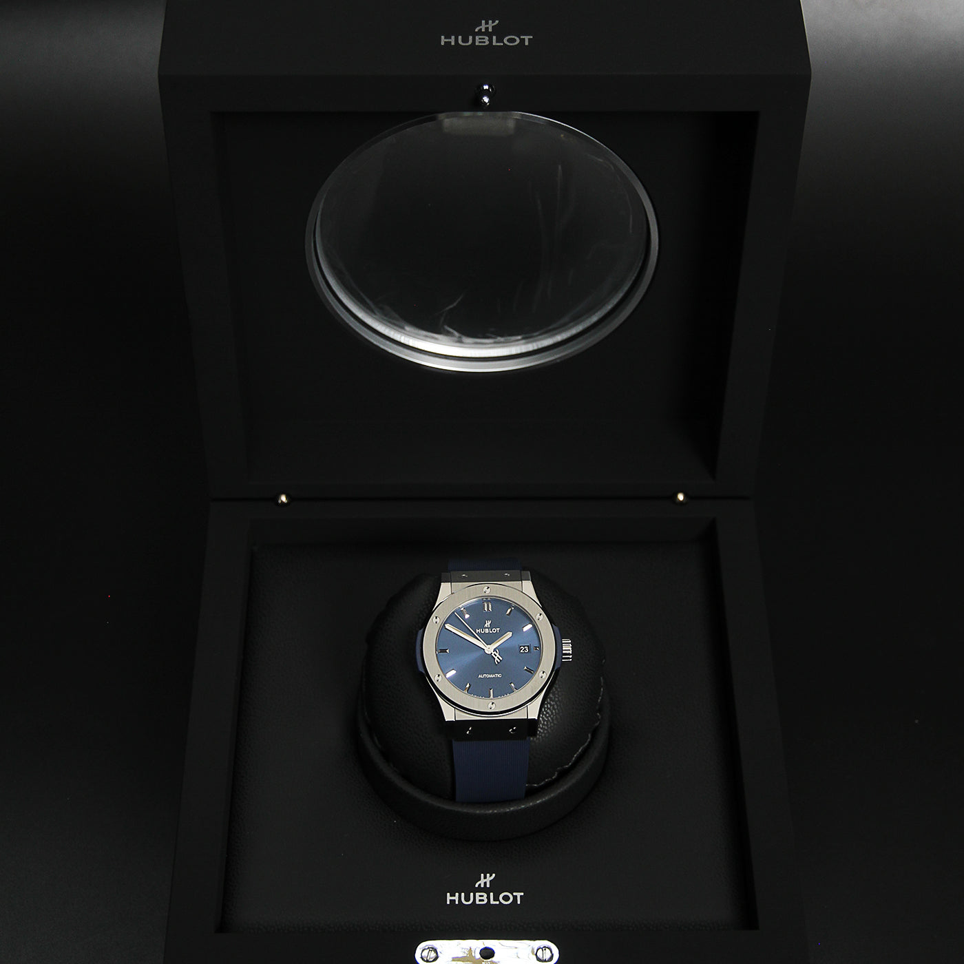 Hublot 42 Classic Fusion Titanium Blue 542.NX.7071.RX