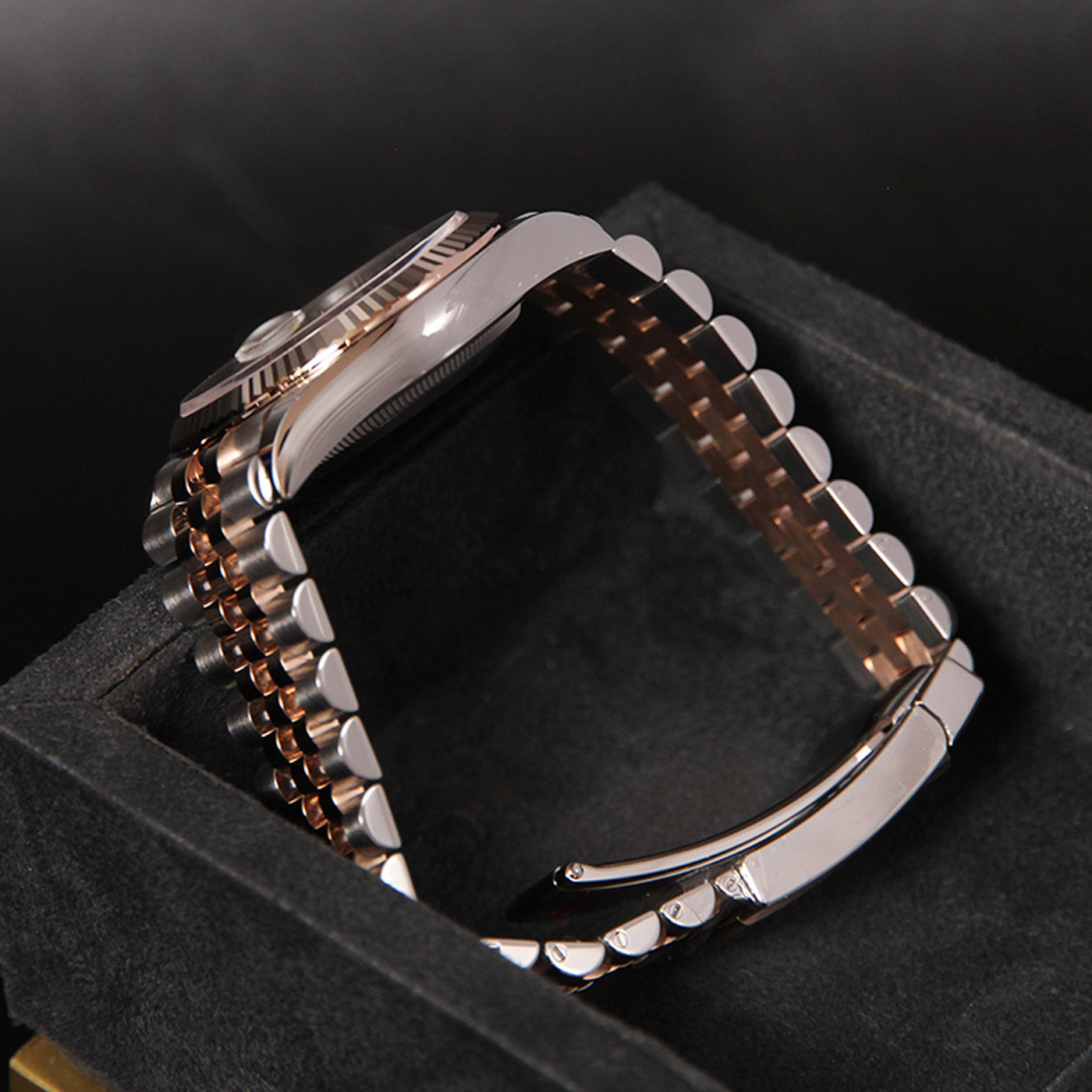 Date Just 36 Grey Dial Diamond VI IX  126231