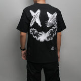 RIC Ricky Is Clown Splash Ink Dragon Tears Smiling T-shirt Rickyisclown