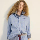 Mardi Marcredi Cotton Shirt Check Logo