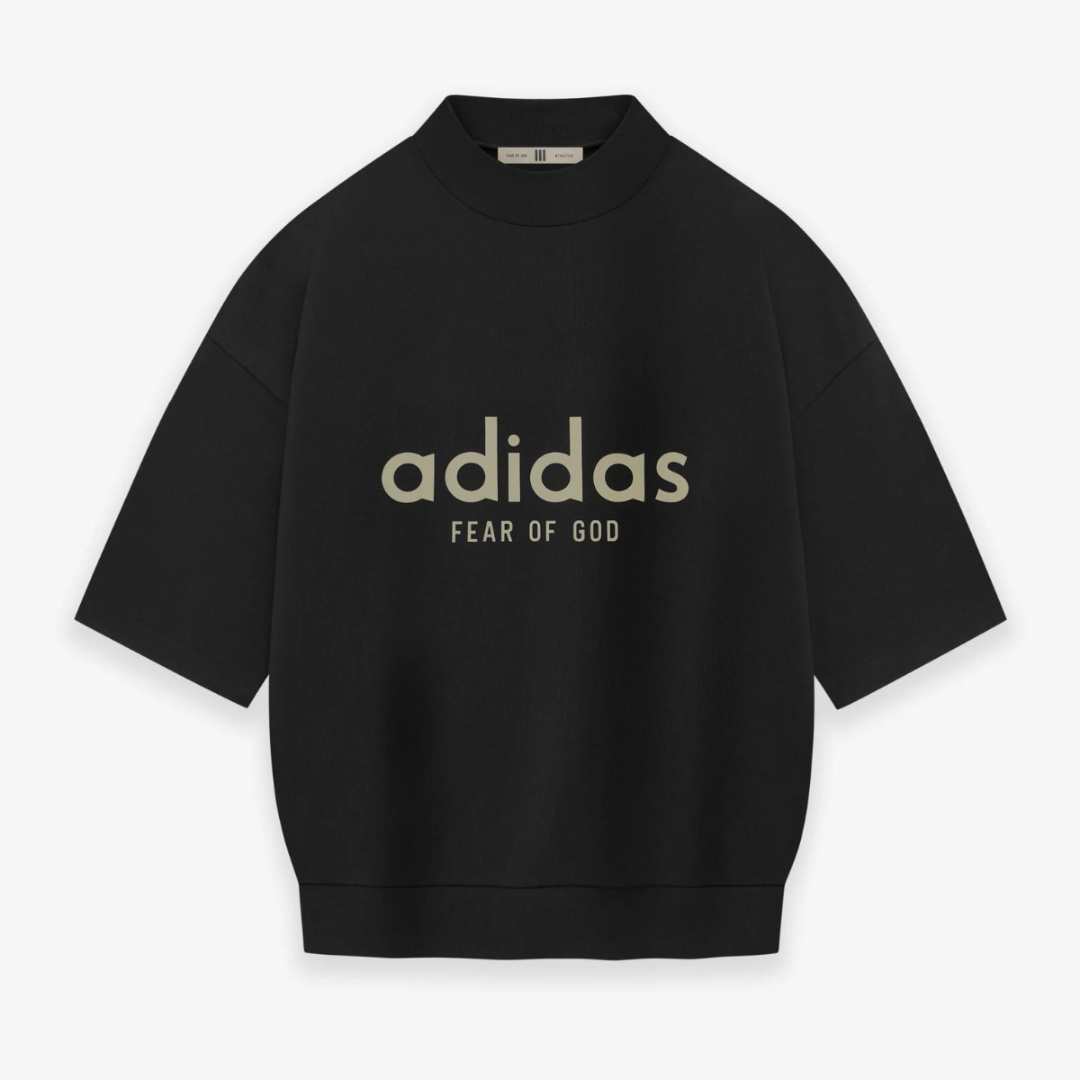 Adidas x Fear Of God Athletics Heavy Jersey T-shirt Black Noir