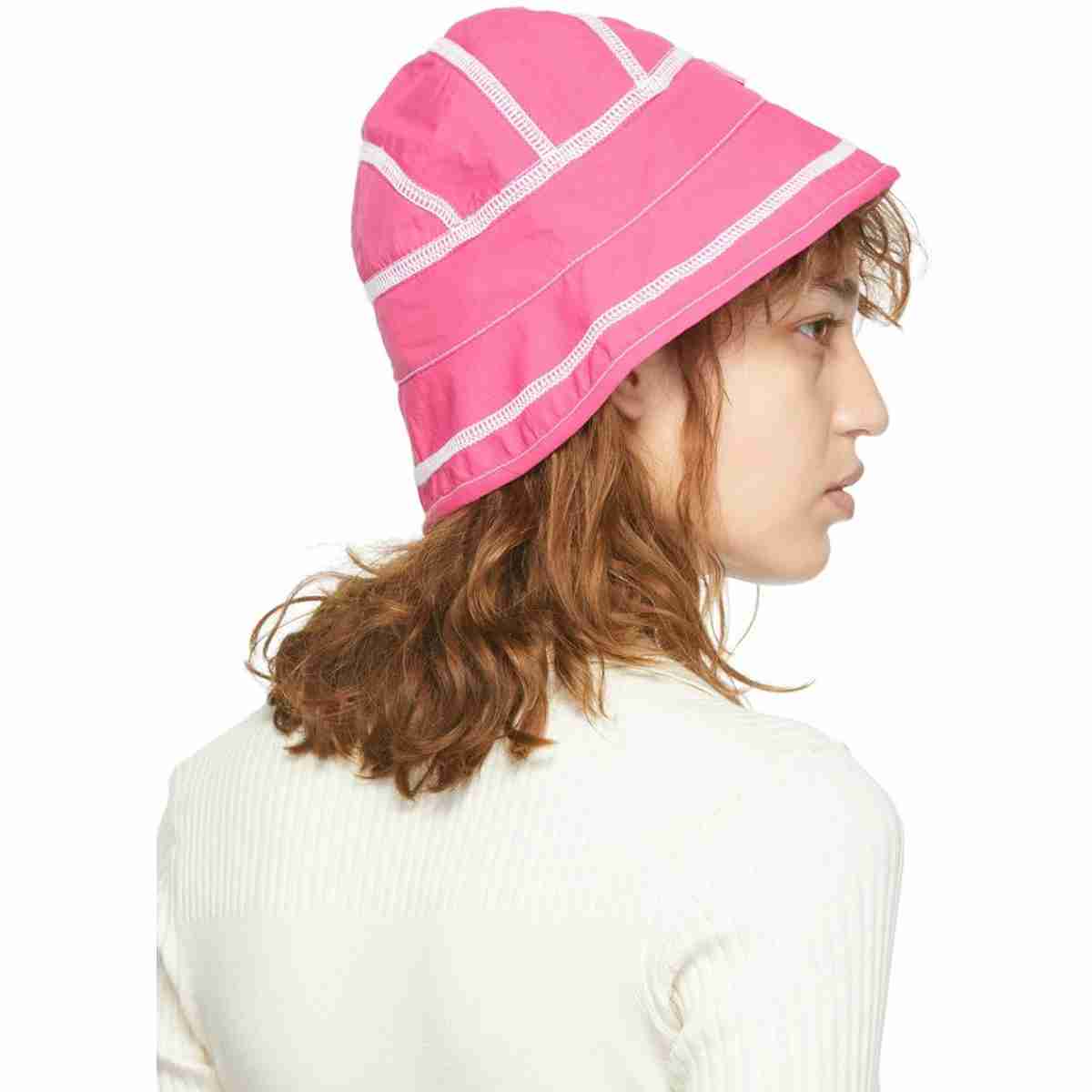 Jacquemus Pink 'Le Bob Frescu' Bucket Hat