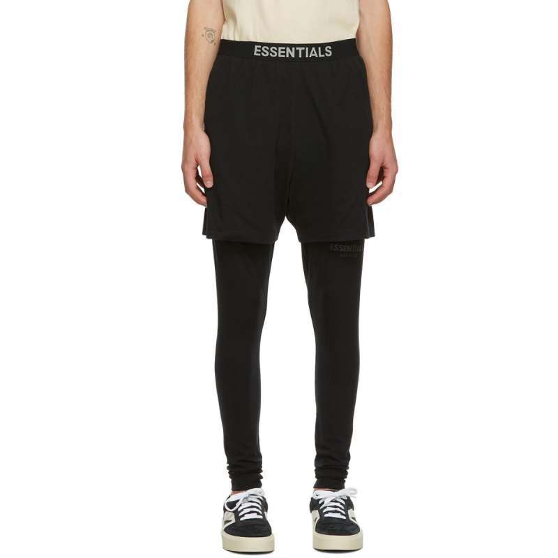 Fear Of God Essentials Jersey Short Black